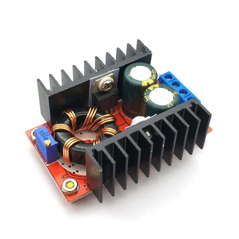 Boost DC-DC 10-32V to 12-35V 6A Повышающий преобразователь вход 10…32В выход 12…35В 6А 150Вт