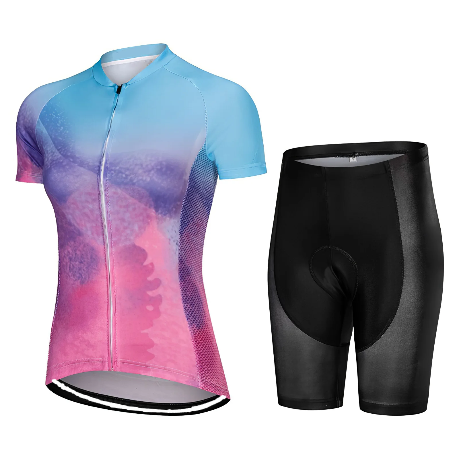 

2021Summer Women Cycling Jerseys Set Mountain Bike Clothing Racing Bicycle Clothes Ropa Ciclismo Girls Cycle Set Bib Short Pants