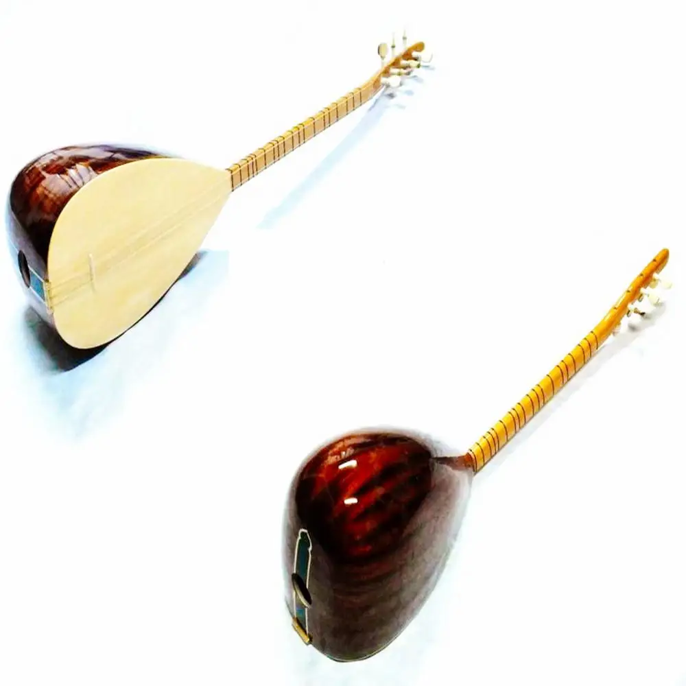 Короткий шейный чехол из красного дерева SAZ BAGLAMA