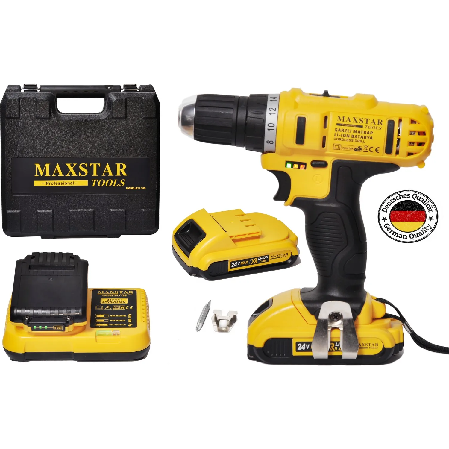 Maxstar Turbo Tools 24 в 4000 мА 2 литий ионный двойной беспроводной Профессиональный