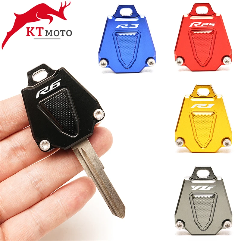 

CNC Key Cover Cap Creative Products Keys Case Shell For Yamaha YZFR6 YZFR25 YZFR3 YZFR1 YZF R25 R6 R3 R1 Motorcycle Accessories