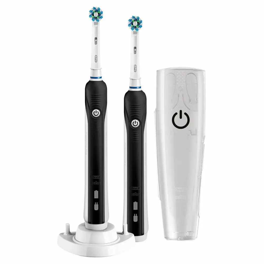 ORAL B Pro 790 Crossaction Зубная щётка Duo преимущество посылка 2 ручками по выгодной