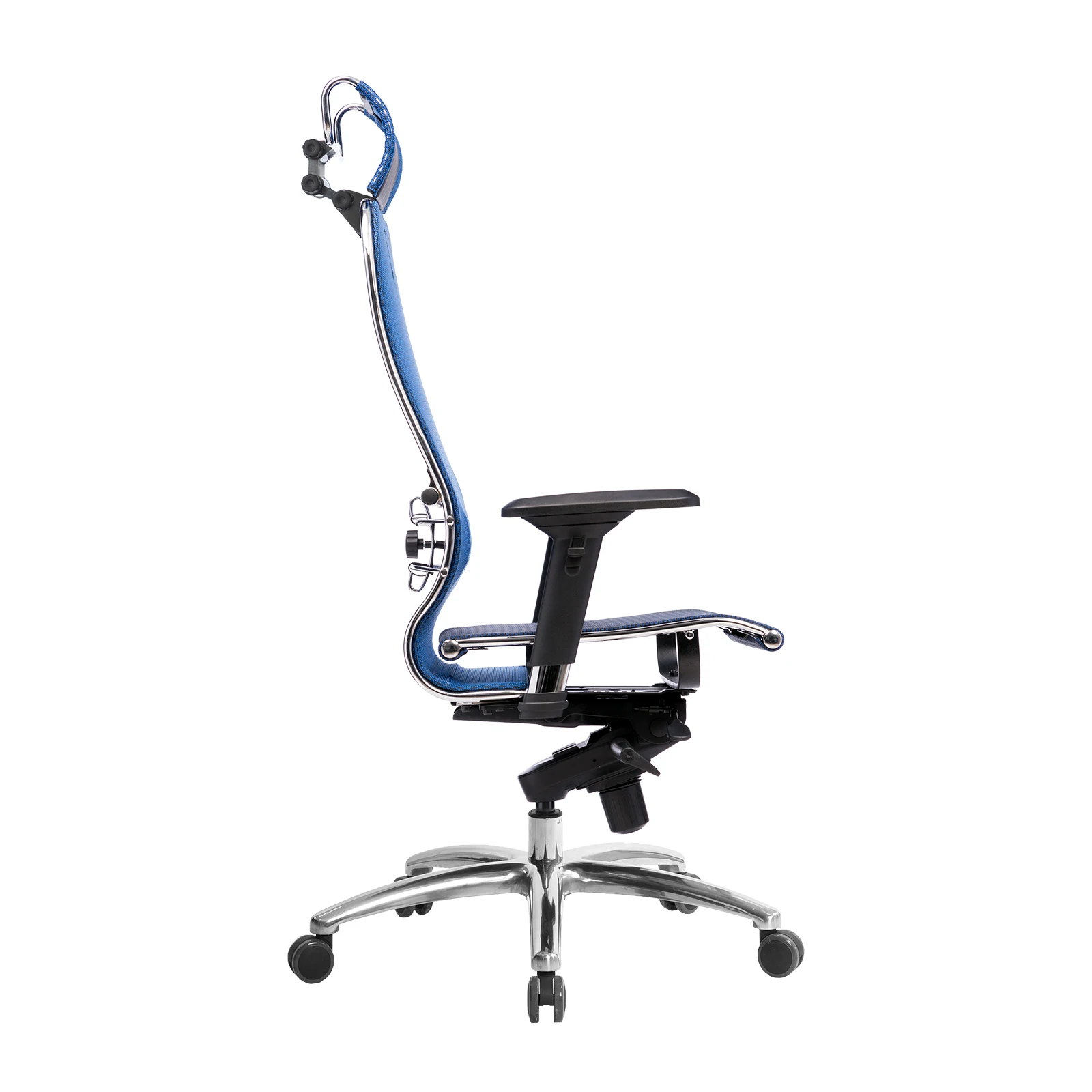 Кресло Метта SAMURAI S-3.04 Синий- офисное удобное кресло для компьютера. Находка