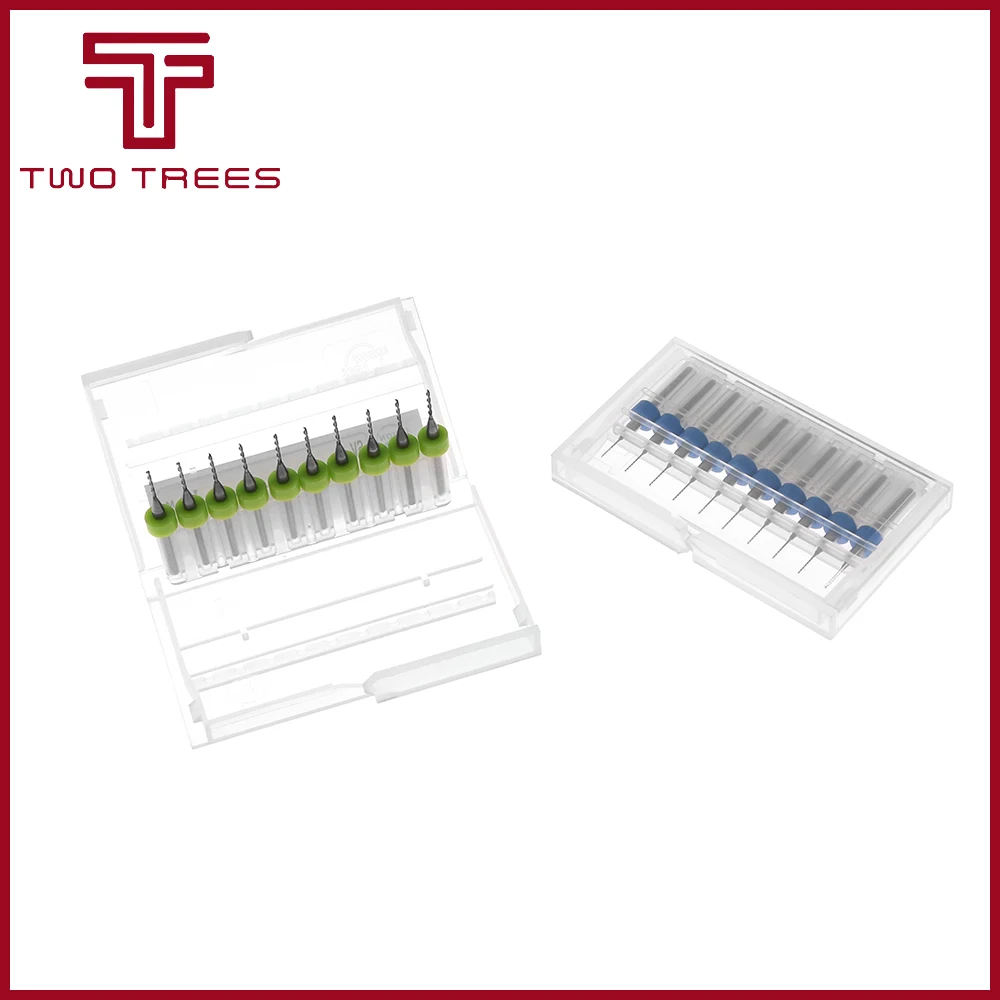 10 шт./компл. 3D принтеры насадка сверло для очистки дюймовые сверла сверления