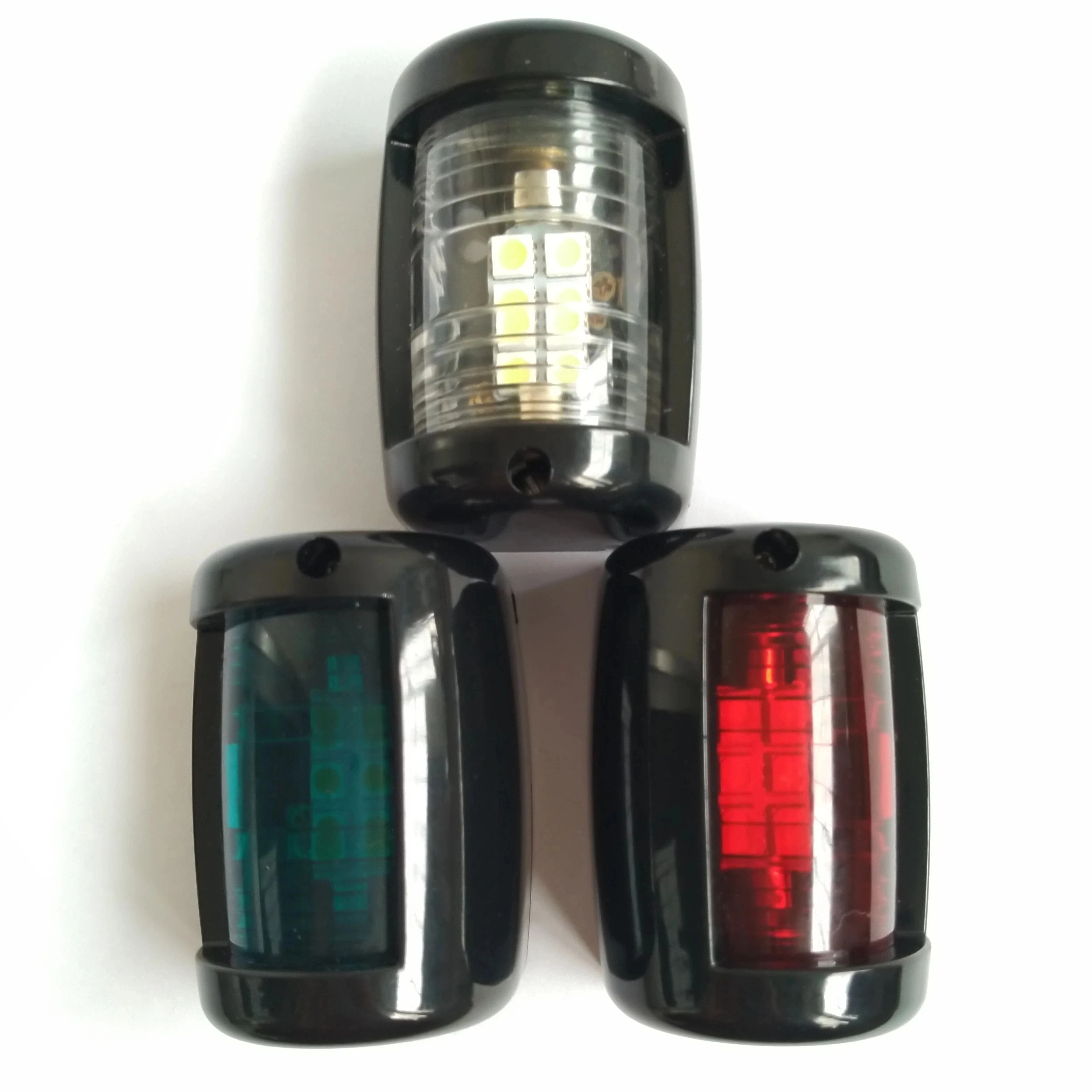 

Marine Boat Yacht Mini Masthead/Starboard/Port Navigation Light 12V LED One Set Black