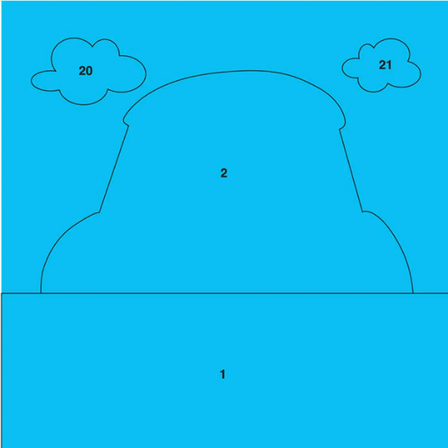 Аппликация Десятое королевство в ассортименте | Канцтовары для офиса и дома