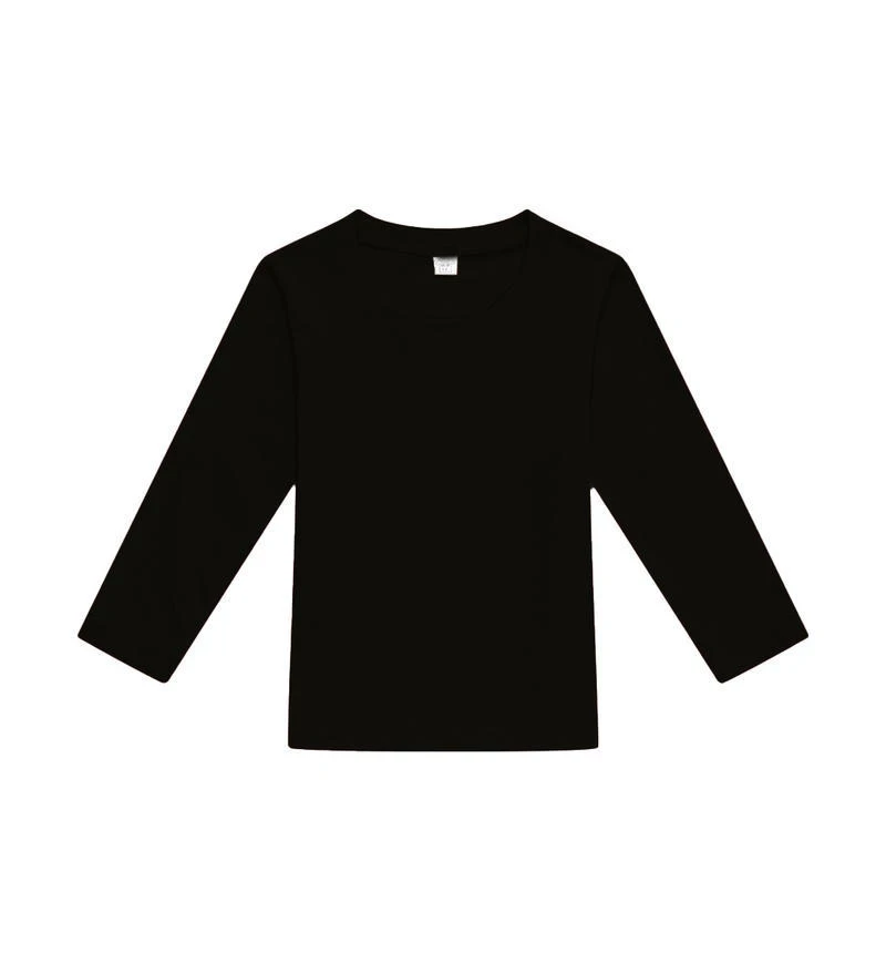 

2022 Spring Boys Girls Long Sleeve T-Shirts Solid Color Casual Shirts