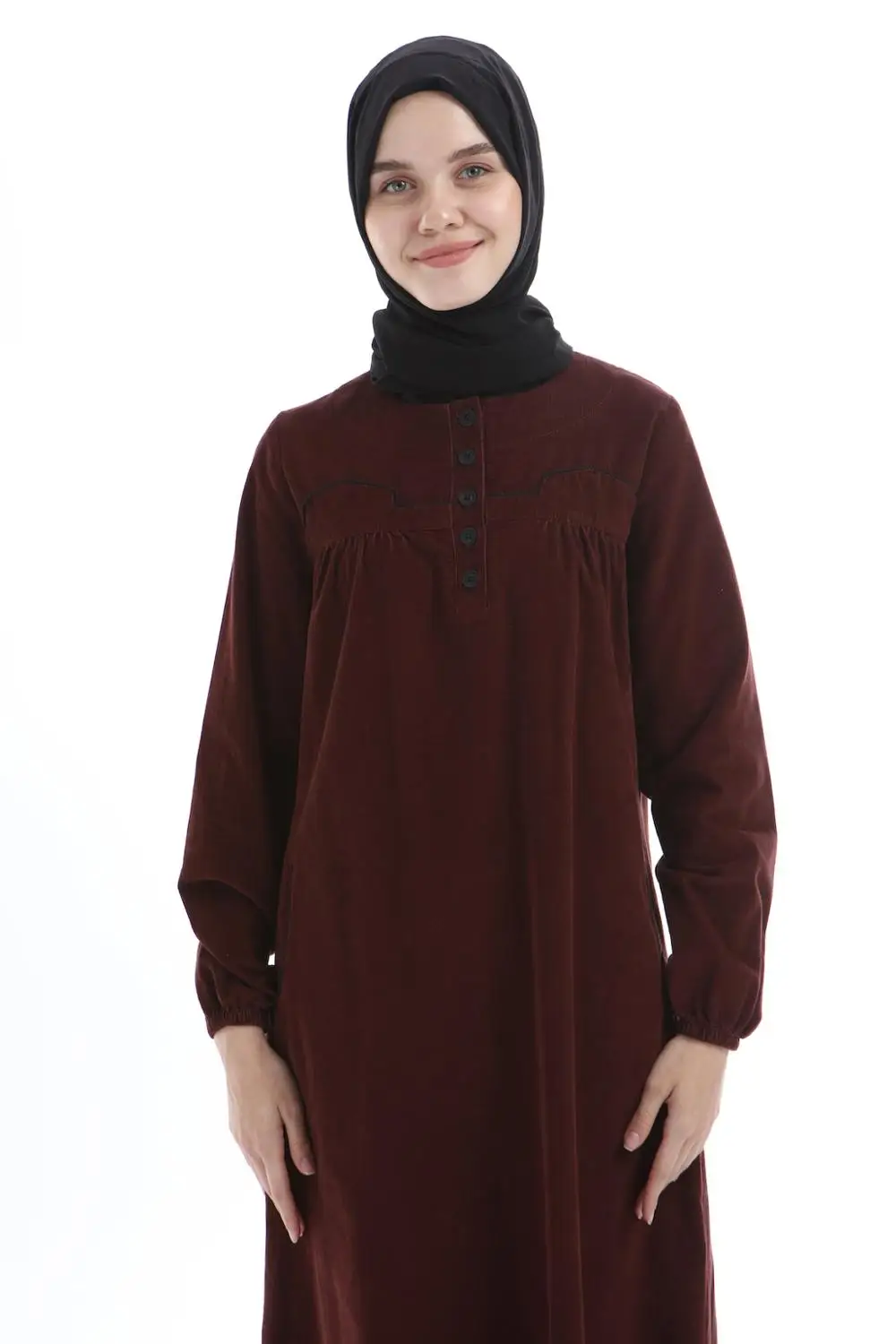 

Islamic Clothing by High Quality Velvet Fabric for Winter Women Dress from Turkey Sport Stile Turkish Abaya Long Sizes