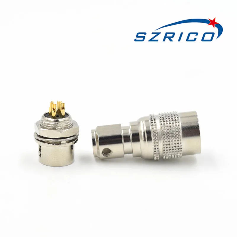

061Series M8 4 6 Pin Camera Push Pull Connector