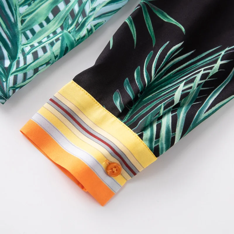 2020 Женская модная подиумная блуза винтажные женские рубашки с цветочным принтом