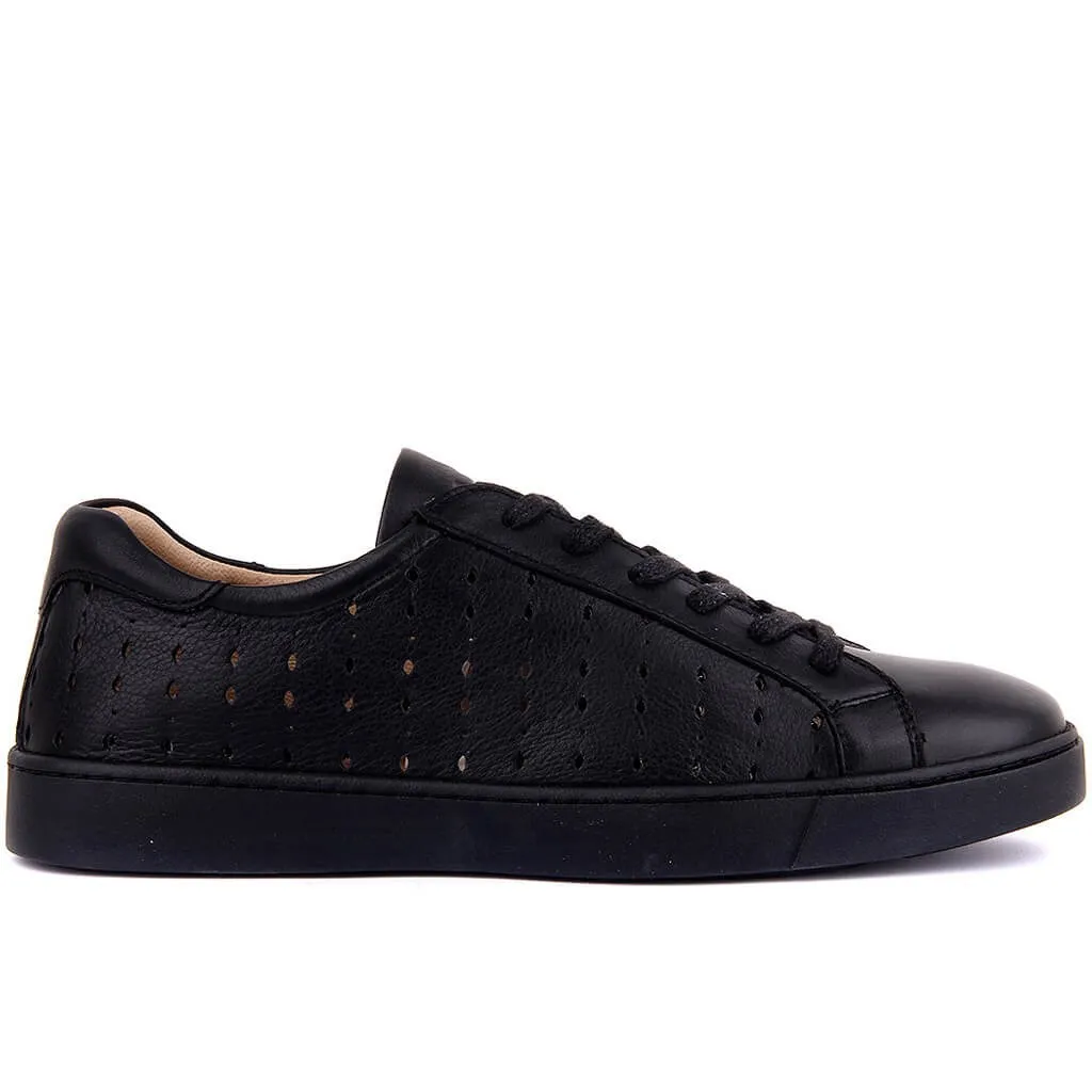 Sail-Lakers Black Leather Men 'S Casual Shoes | Обувь