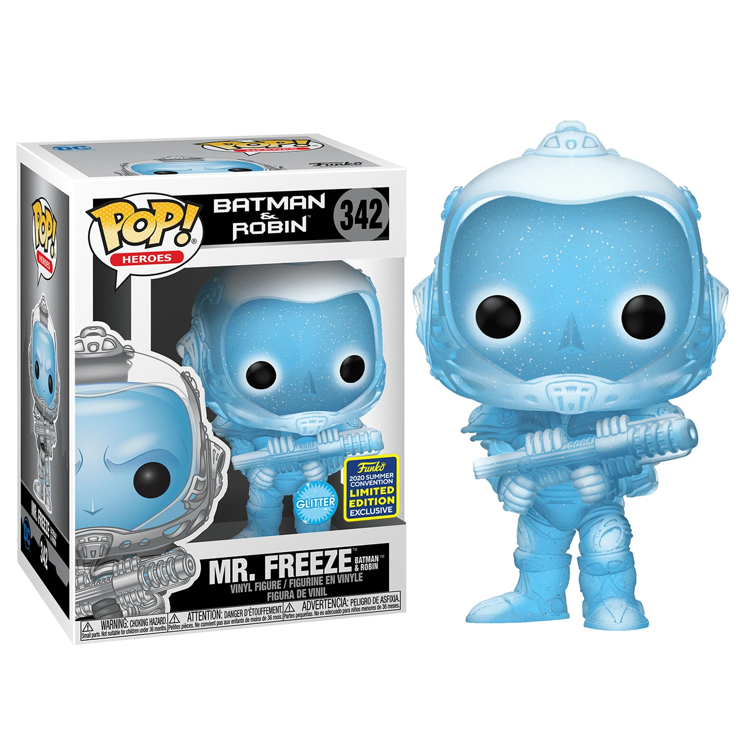 Фигурка Funko POP! Vinyl: SDCC: DC: Batman & Robin: Mr. Freeze (GL) (Exc) 47868|Игровые фигурки и трансформеры| |
