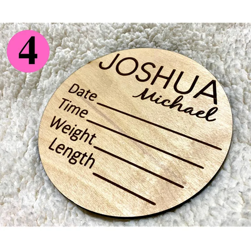 Деревянный знак имени ребенка пользовательская Больничная доска для объявлений