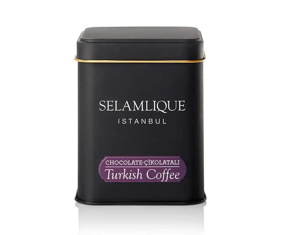 Selamlique турецкий кофе 125гр.(4,40 унций) | кофе с кардамоном| жерновой кофе | Арабика| кофе с корицей