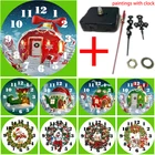 Полностью алмазная живопись, вышивка крестиком с часами 5D, сделай сам, алмазная Раскрашенная часы (с движением), картины с часами