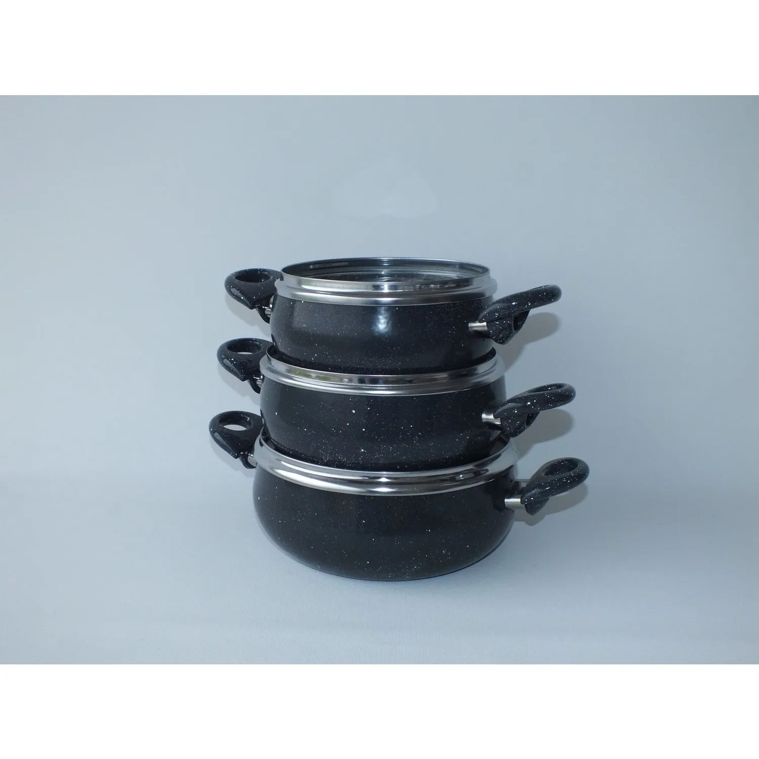 

6 Parça Granit Güveç Set Gri