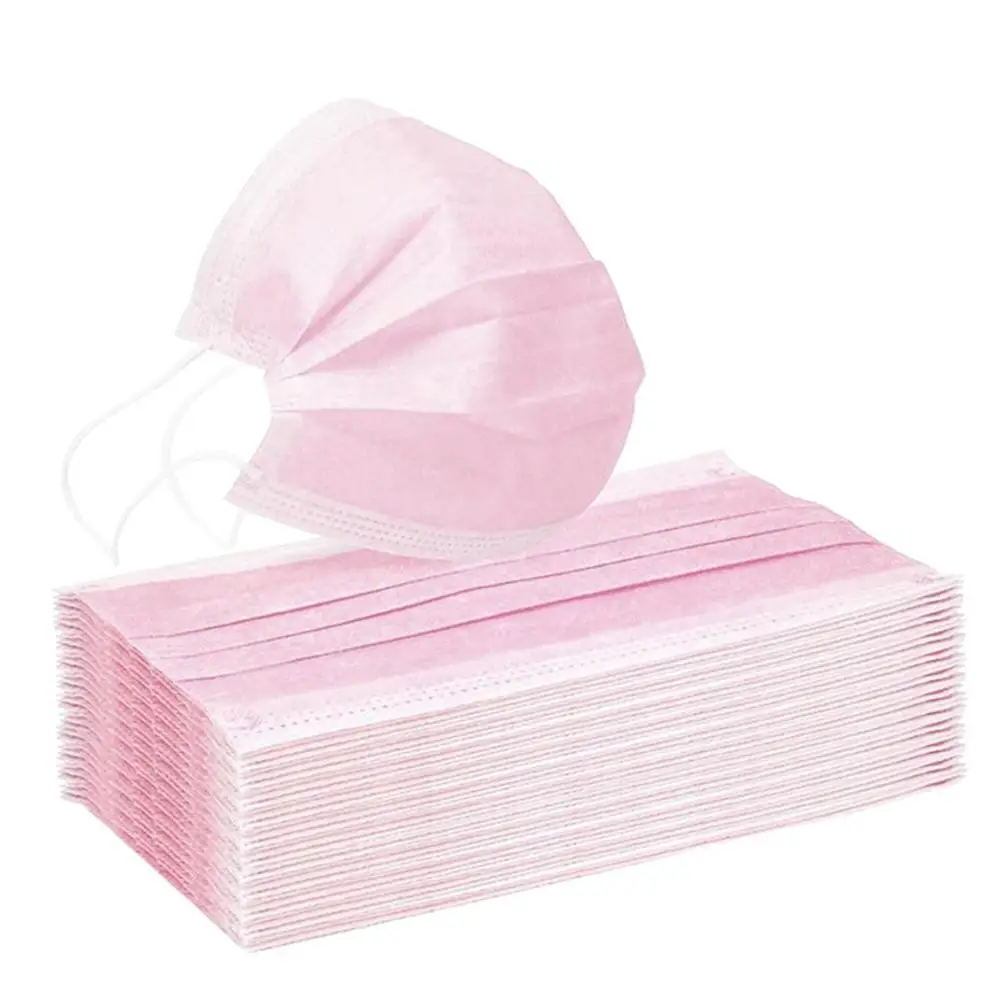 

200PC Face Mask Proof Protect Face Mouth Cover Outdoor Youre Too Close Mouth Filter Masks Disposable Protective Pink Mascarillas