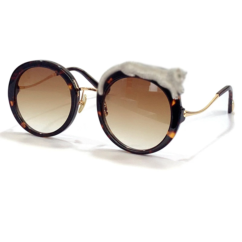 

Brand Fashion Sunglasses Women 2022 New Tiger Decoration Metal Frame Trend Sunglasses Male Luxury Oculos UV400