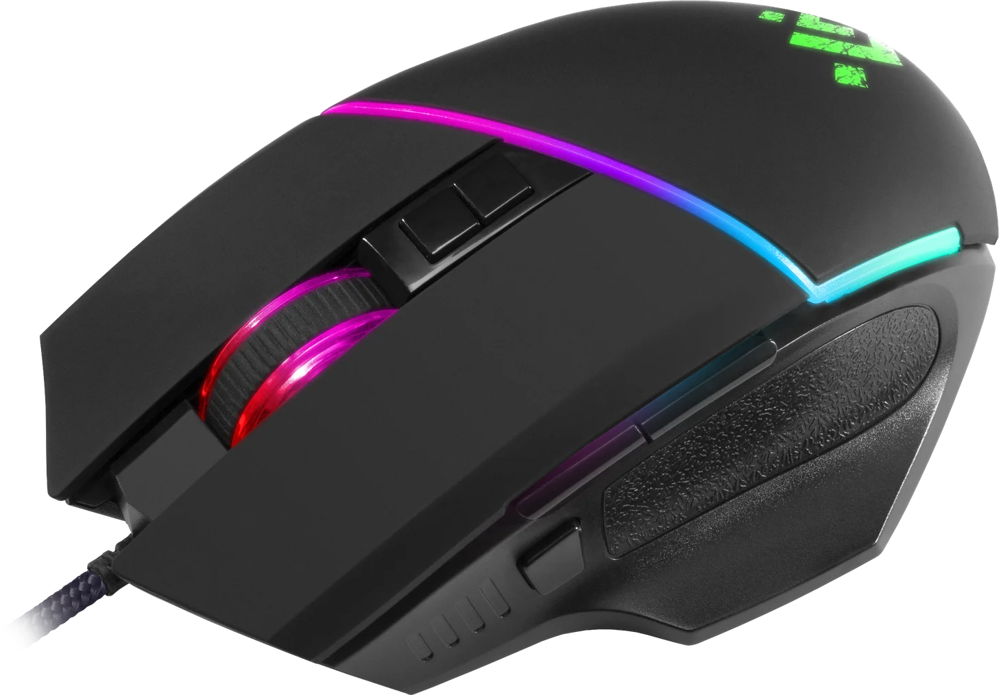 Игровая мышь Defender Warfame GM-880L RGB 8 кнопок 12800 dpi | Компьютеры и офис