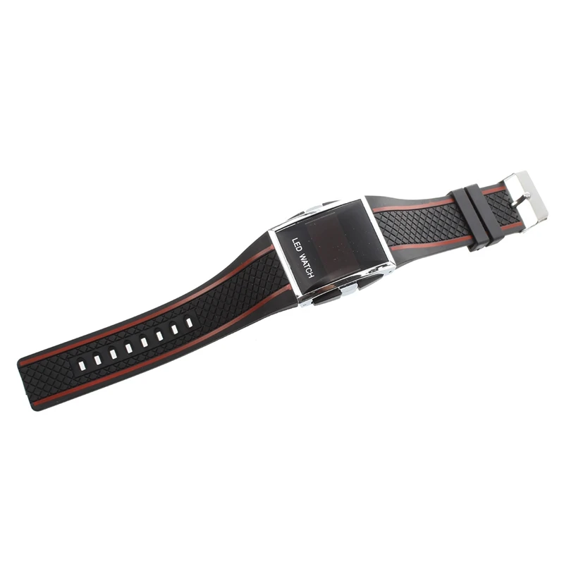 Новые светодиодный ные цифровые спортивные наручные часы с ремешком для женщин и