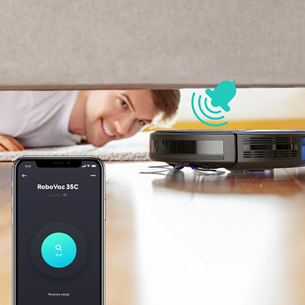 Робот пылесос Anker Eufy RoboVac 35C (T2117)|РОСТЕСТ|Доставка от двух дней|Тихий|Пылесосы| |