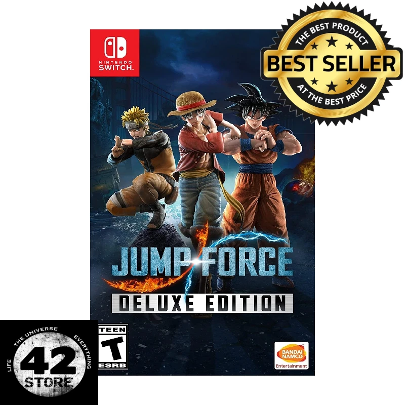 

Jump Force Deluxe Edition Nintendo Switch Game Original Nintendo Physical Game