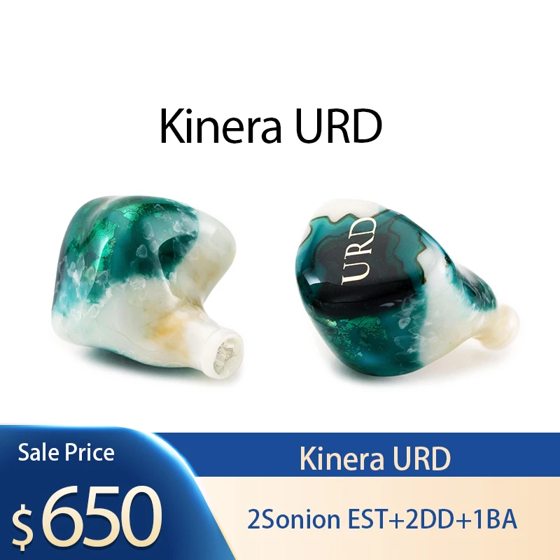 

Kinera URD 2Sonion EST+2DD+1BA Hybrid Earphone Music In-Ear Monitor Audiophile Headphone Earbuds Headset kinera urd idun IEMs