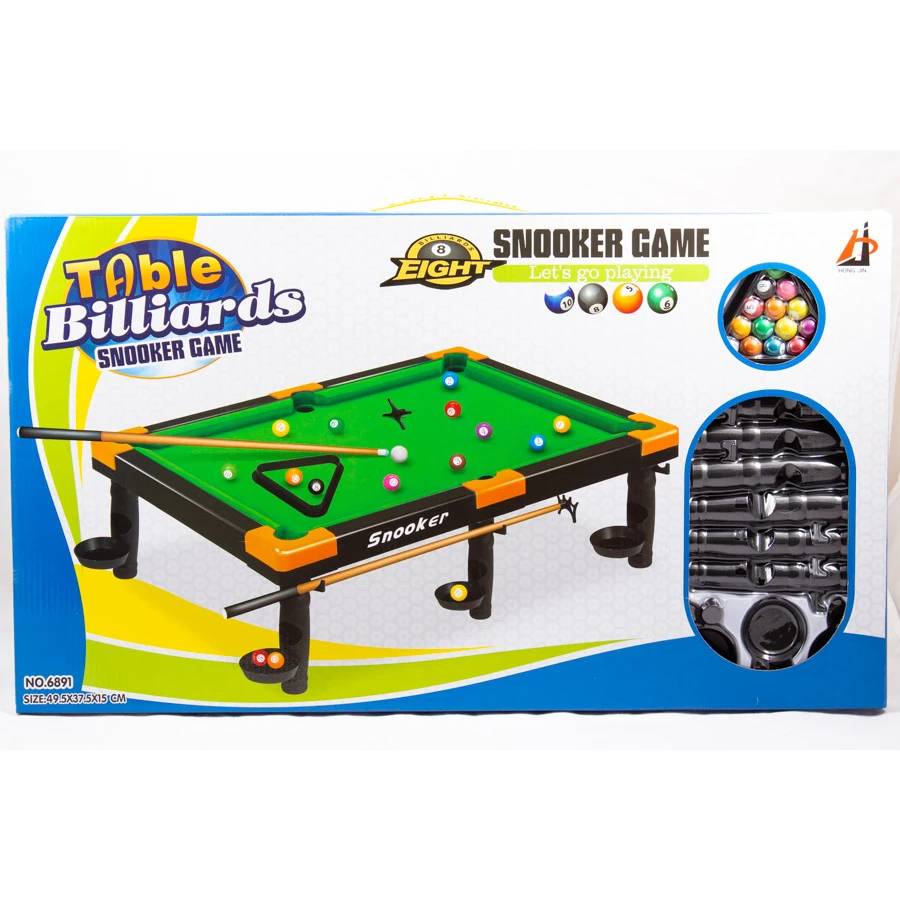 Настольная игра бильярд мини снукер детский спортивный развивающий домашний