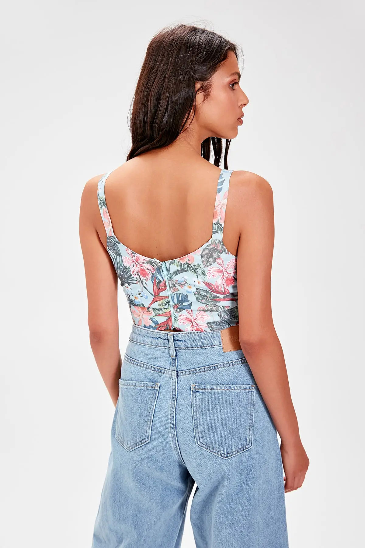 Блузка с принтом TWOSS19BZ0125|Блузки| |