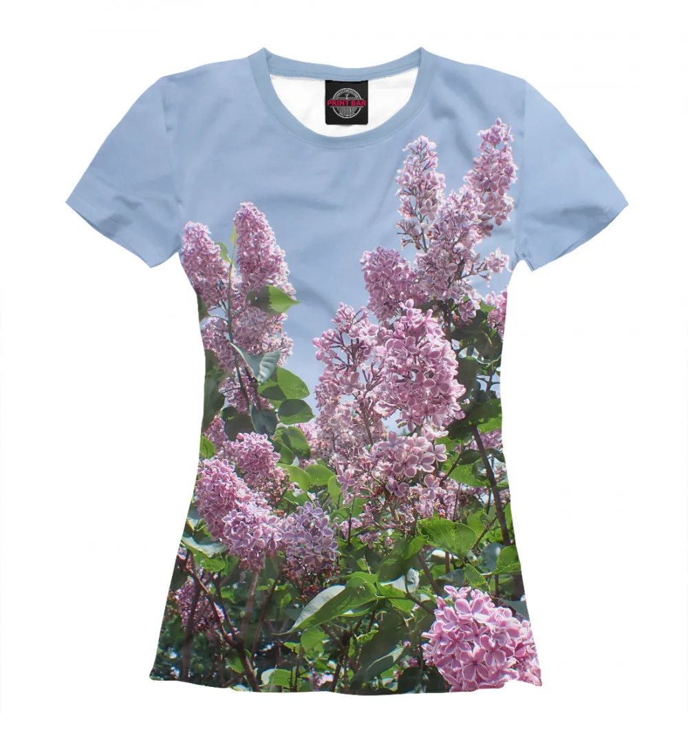 Женская футболка Сирень|Футболки| |
