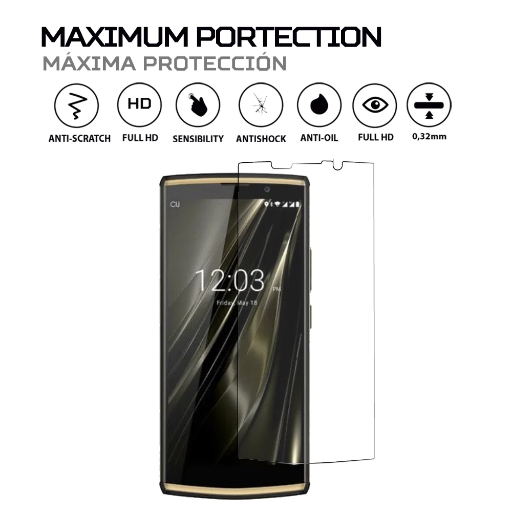 Защита экрана от ударов и царапин Противоударная совместимая с Oukitel K7 Pro |