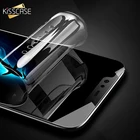 KISSCASE Защита экрана для iPhone 7 8 X XS MAX XR 11 Pro 6 6s Plus не стеклянная защитная пленка полное покрытие мягкая Гидрогелевая пленка