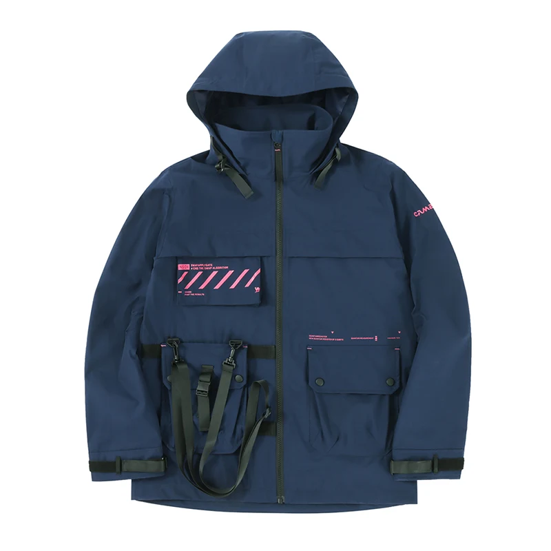 CAMEL Single-layer thin Jacket Men Spring Autumn 2021 New Outdoor Windproof and Waterproof Tide Brand Functional Tooling | Спорт и