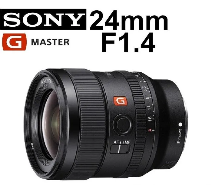 Новый объектив Sony FE 24 мм F1.4 SEL24F14GM для A7R III A7 AR7 II A7S A9 | Электроника