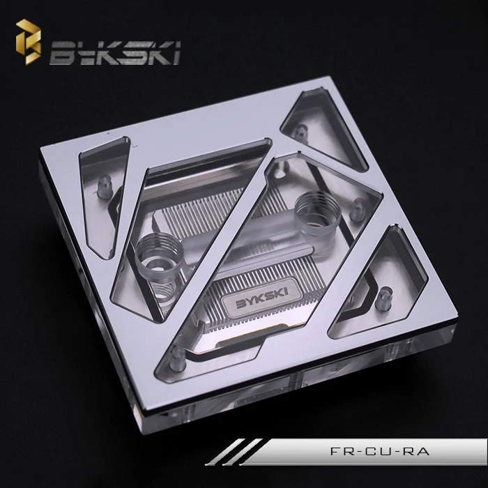 Bykski FR-CU-RA/GT-ROZ-X cpu водоблок для INTEL LGA1150 1151 1155 1156 2011X99 RGB поддержка Большая распродажа водяного охлаждения радиатора - Цвет лезвия: FR-CU-RA-GUN