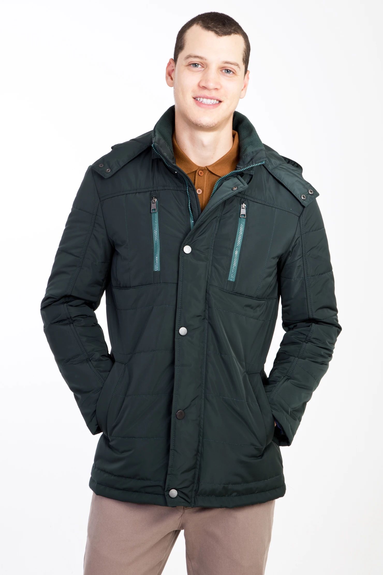 Kigili мужская одежда осень зима Теплое повседневное пальто Высокое качество