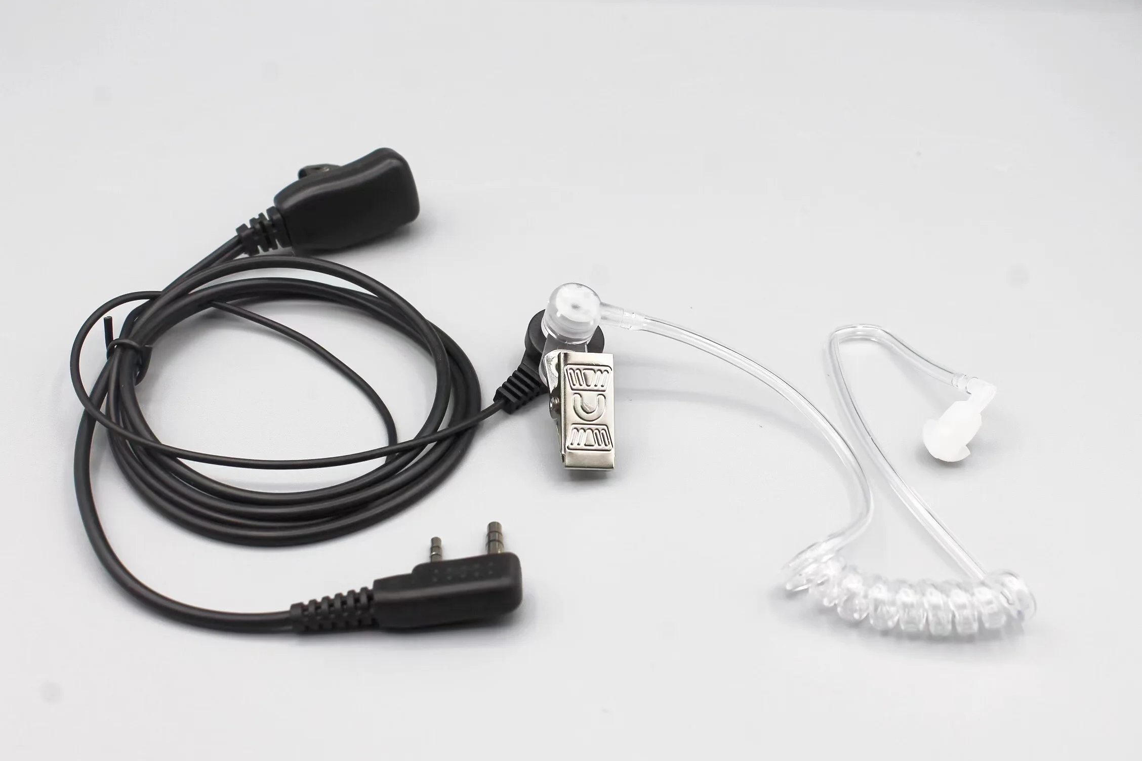 

2 контакта PTT MIC гарнитура Скрытая Акустическая трубка вкладыши наушники для Kenwood TYT Baofeng anytone CB радио аксессуары