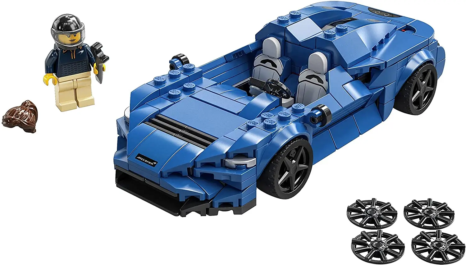 LEGO 76902 скоростные чемпионы McLaren Elva гоночный автомобиль игрушка для детей 7 + лет