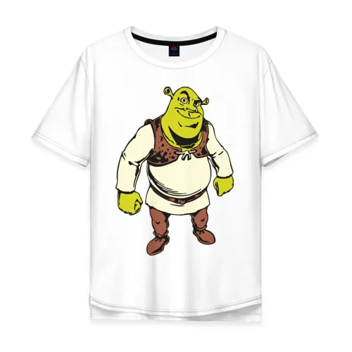Мужская футболка хлопок Oversize Shrek (3)|Мужские футболки| |