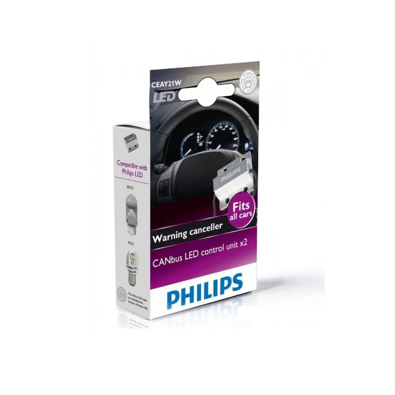 PHILIPS 18957X2 Canceller LED CANbus (к.уп.2шт.) автомобиль Внутренний свет adaptor Адаптер для