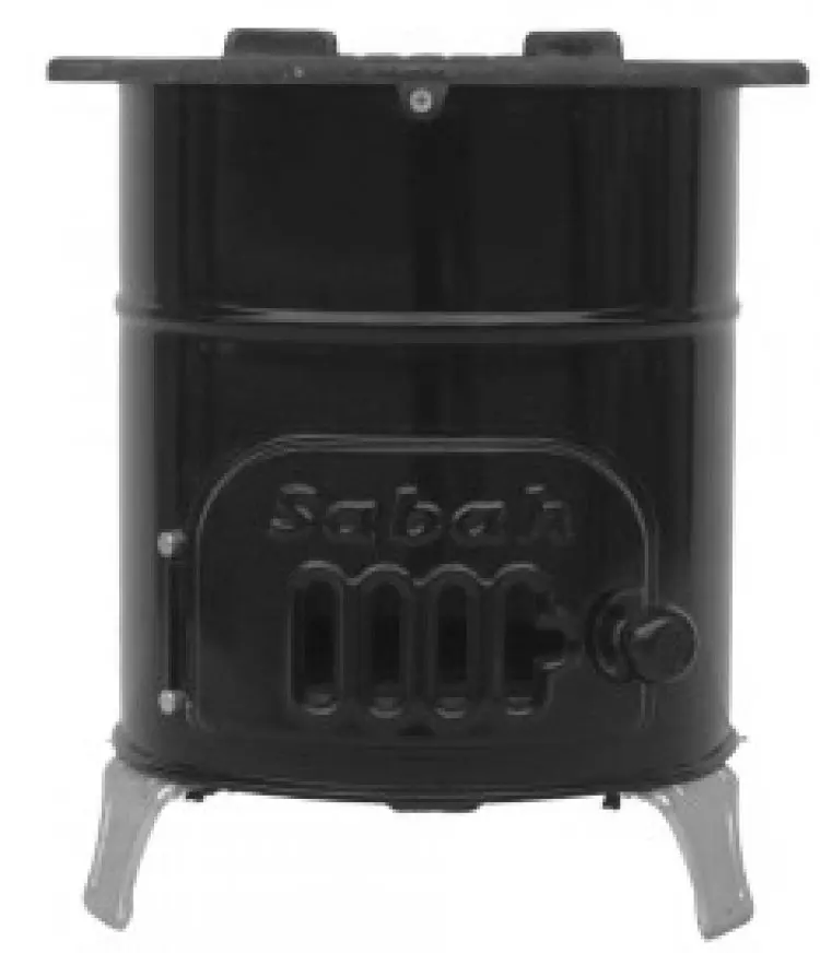 

Mini Camping Picnic Stove Grill Picnic Cast Iron Sheet Enamel Winter Warmer Cooking Wood And Coal Fired New