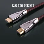 AVplay HD-300 99.99% чистый серебряный кабель Hi-end HiFi Top Audiophile HD i2S IIS Digita Wire Audio Player Connect DAC HD-MI2.1 4K 8K