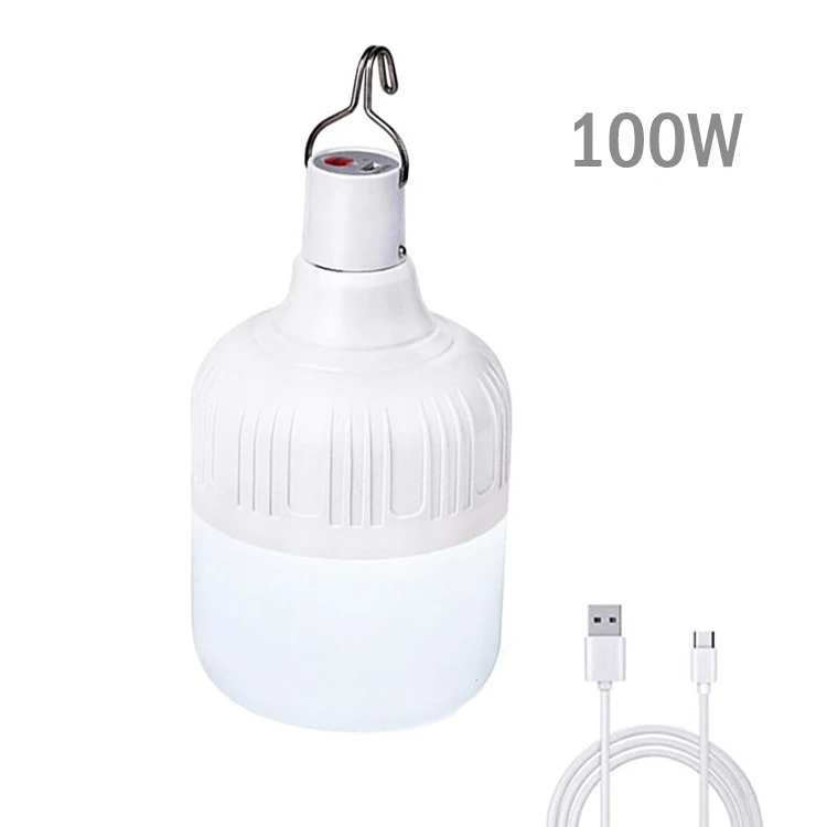 100W Светодиодный фонарь для кемпинга, Перезаряжаемый USB портативный фонарь, светильник для палатки, 5 светильник, модель, походный светильник для улицы, для путешествий - Мощность в ваттах: 100W