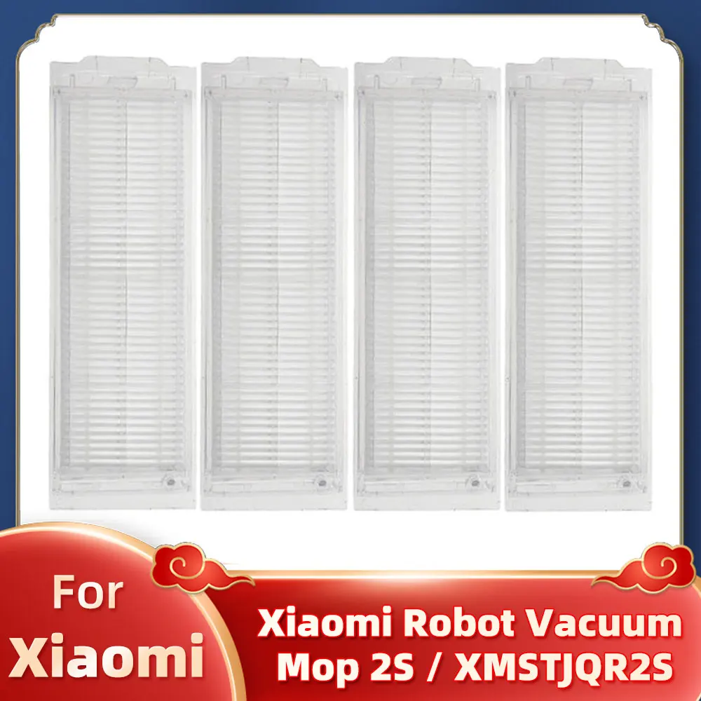 

Запчасти для робота-пылесоса Xiaomi 2S XMSTJQR2S, основная щетка, боковая щетка, Hepa фильтр, насадка на швабру, тряпка