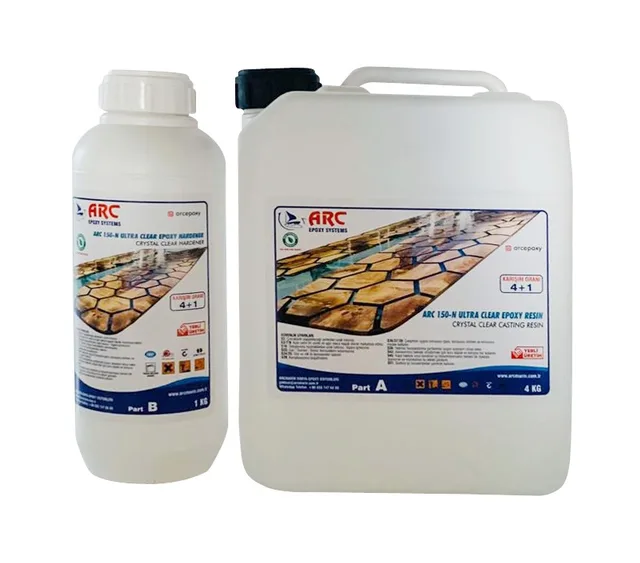 FS 25kg ARC 150-N Ultra Clear Epoxy Resin and Hardener A-B Set Kit