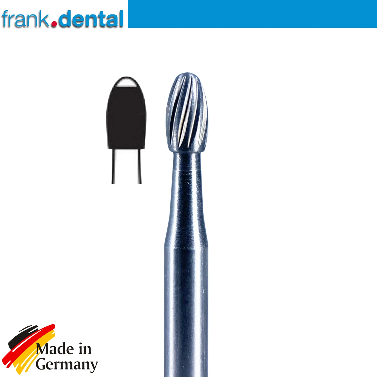 Ортодонтический прибор Frank Dental 379AGK для удаления клея боры (безопасный конец)