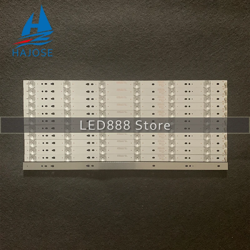 Два кольца в одном 12 шт./набор 6 светодиодный 495 мм подсветка полосы для LE50A7100L