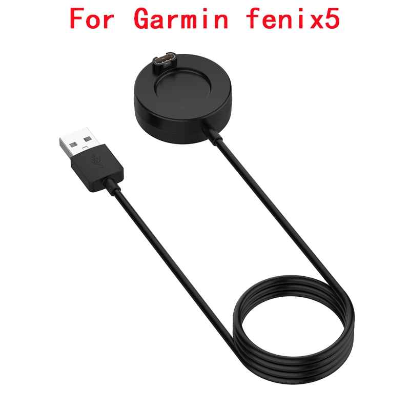 G USB зарядное устройство кабель Смарт-часы зарядное устройство Быстрая зарядка данных провод шнур для Garmin Fenix 5 5X, Forerunner 935,5 сапфир, Vivoactive 3 - Цвет: G