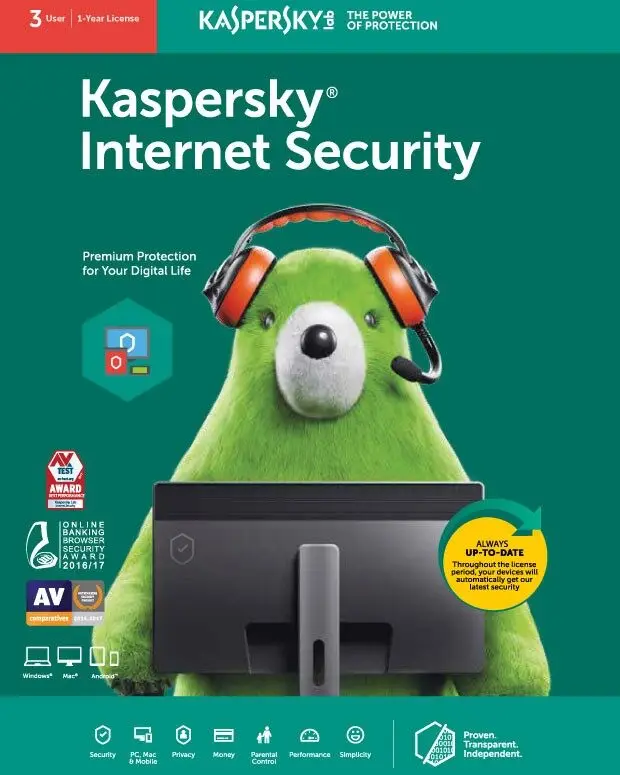 

Kaspersky-Internet Security Key- All GLOBAL