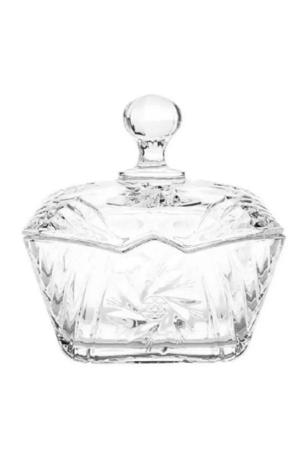 Стеклянная Чаша для сахара коробка конфет органайзер с кристаллами хранения